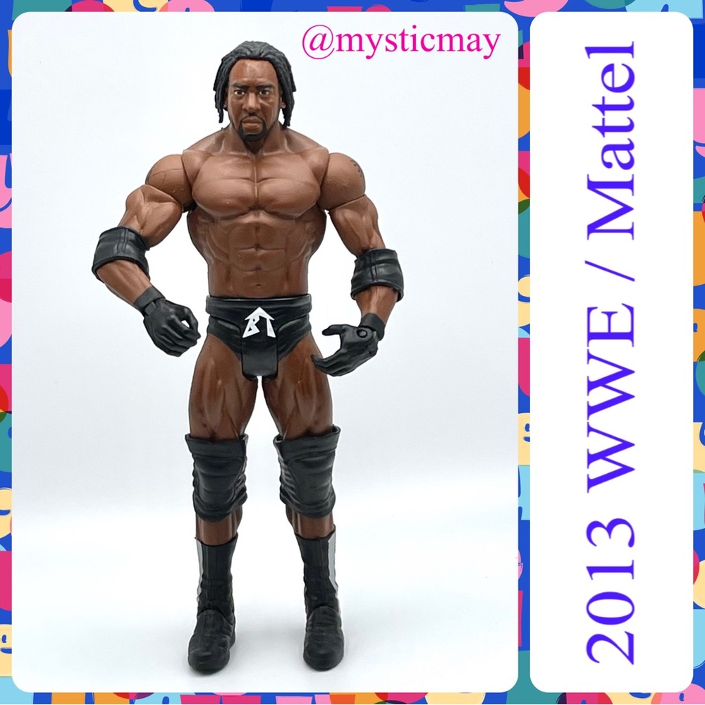 2013 WWE Mattel WrestleMania Heritage Series 48 BOOKER T Wrestling Action Figure
